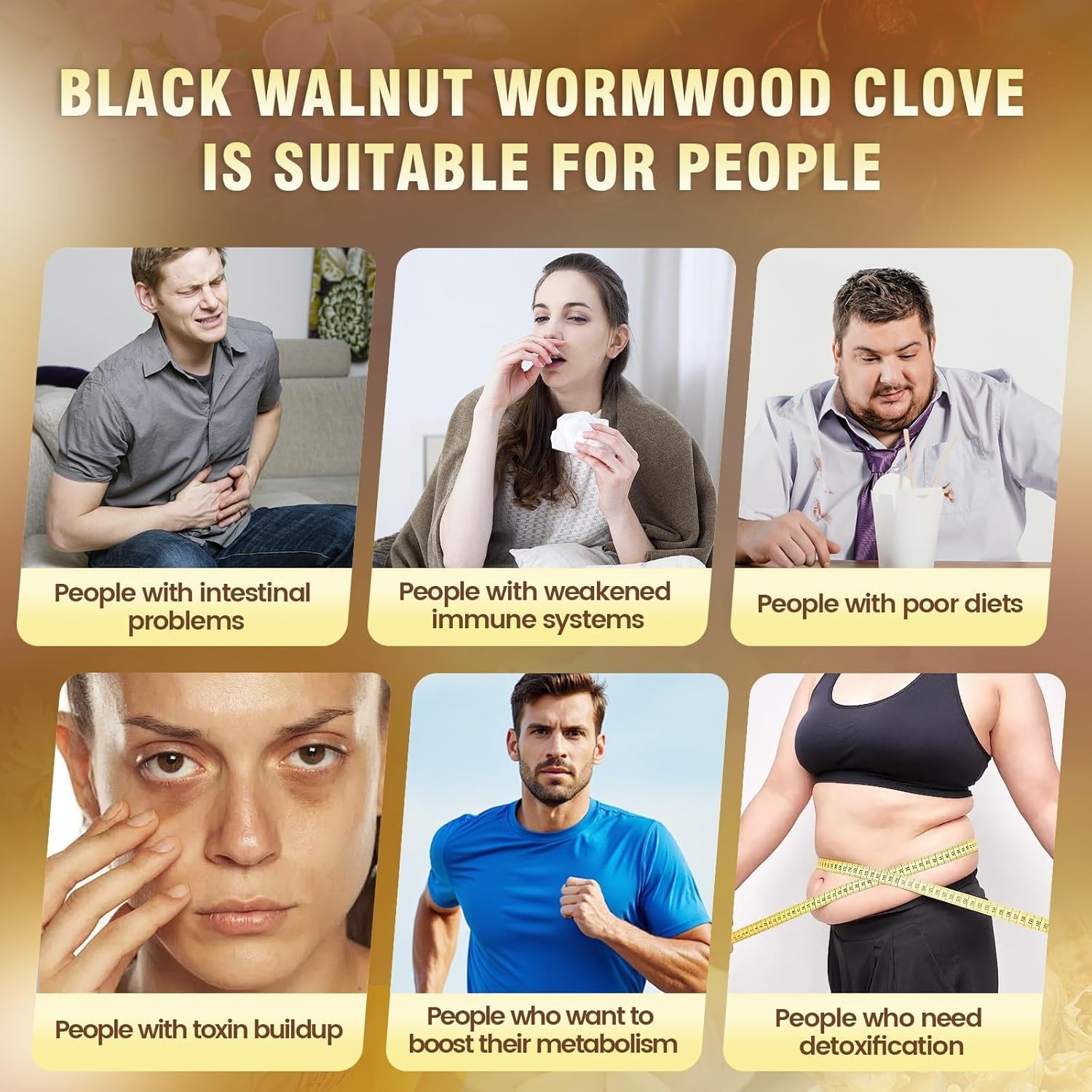 240 Softgels of 18-in-1 Black Walnut & Wormwood Cleanse – 80 Day Digestive Detox
