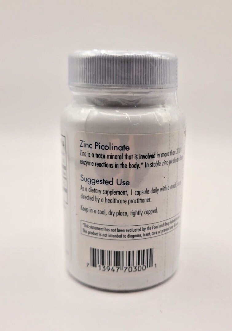 Zinc Picolinate 60 Veg Caps By Nutricology/ Allergy Research Group