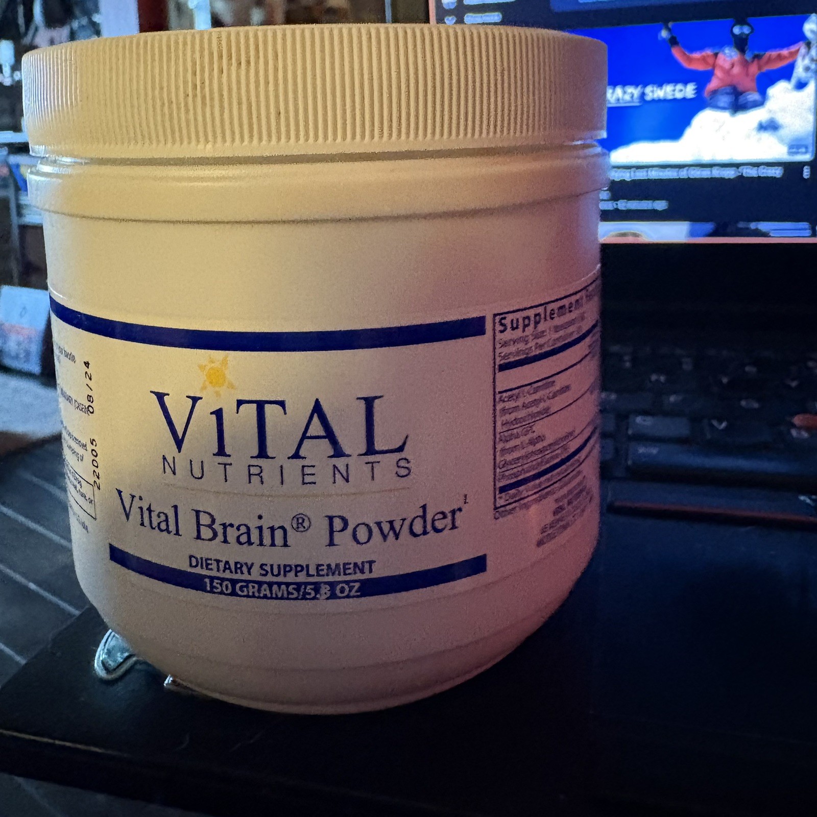 Vital Nutrients Vital Brain Powder 150g