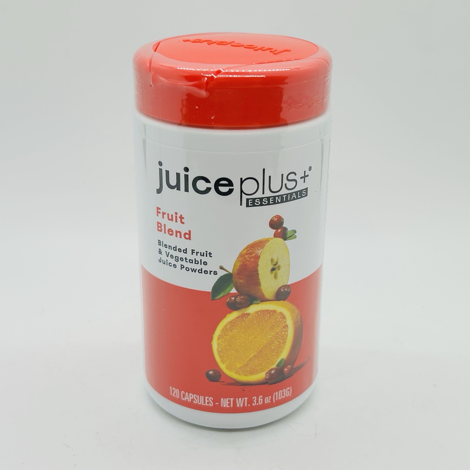 Juice Plus + FRUIT BLEND Blended Fruit & Vegetables Juice Powders 120 Caps 03/26