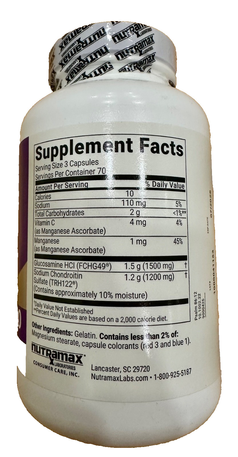 Cosamin DS Joint with Glucosamine & Chondroitin for Joint Health 210 Capsule