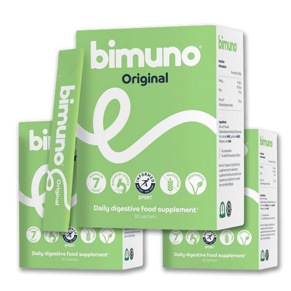 Bimuno Original Prebiotic Supplement. Gut Health Support 3 Pack (90 sachets)