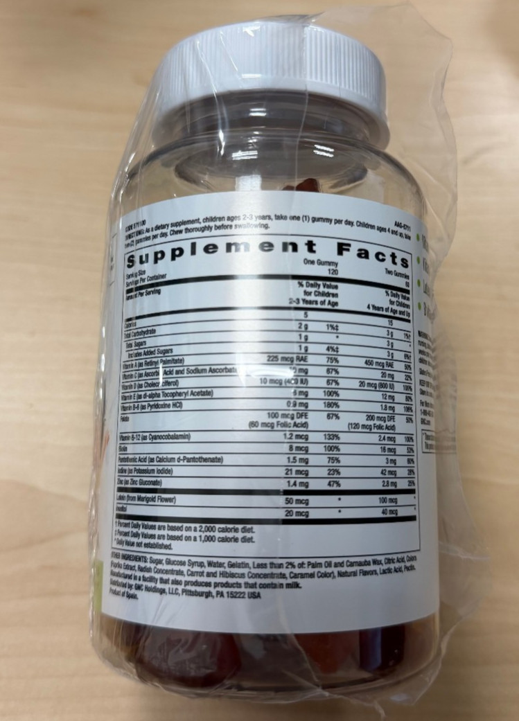 GNC Milestones Kids Gummy Calcium For Kids 2-12 – 120 Gummies (EXP 12/2027)