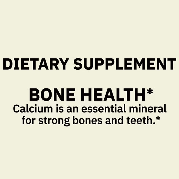 Spring Valley Calcium Citrate Dietary Supplement Tablets for Bone Health, 600 mg