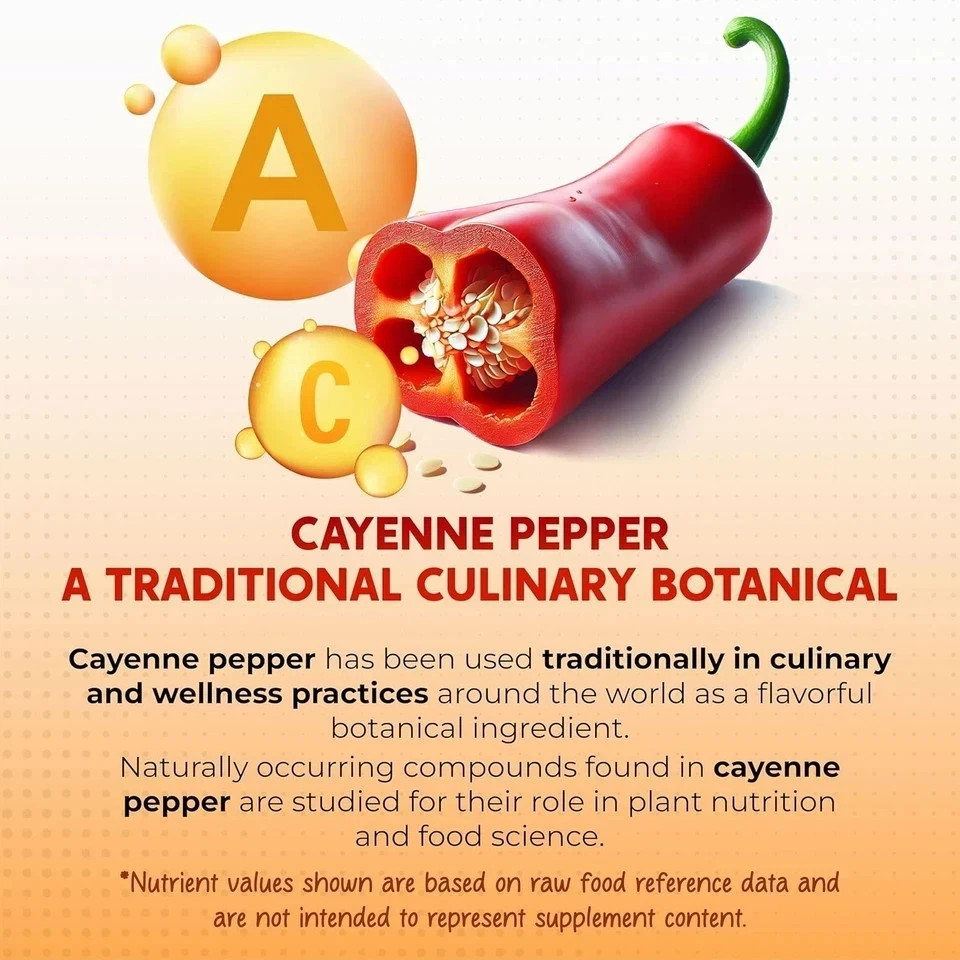 Cayenne Pepper 8000Mg Ginger 3000Mg Turmeric 2500Mg Berberine 2500Mg – Digestion
