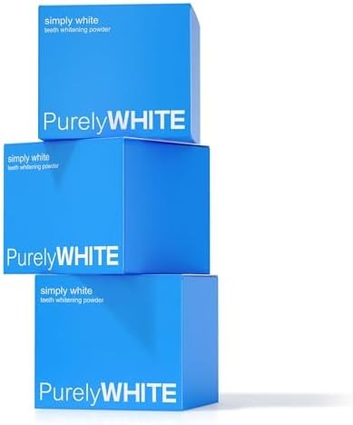 PurelyWHITE DELUXE, Whitening Powder – Removes Stains, No Sensitivity – Enamel-S