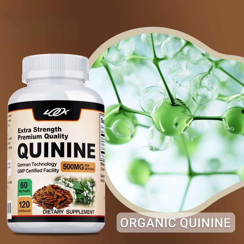 Quinine Capsules 500mg – Support Leg Cramps, Stomach Health & Immune System