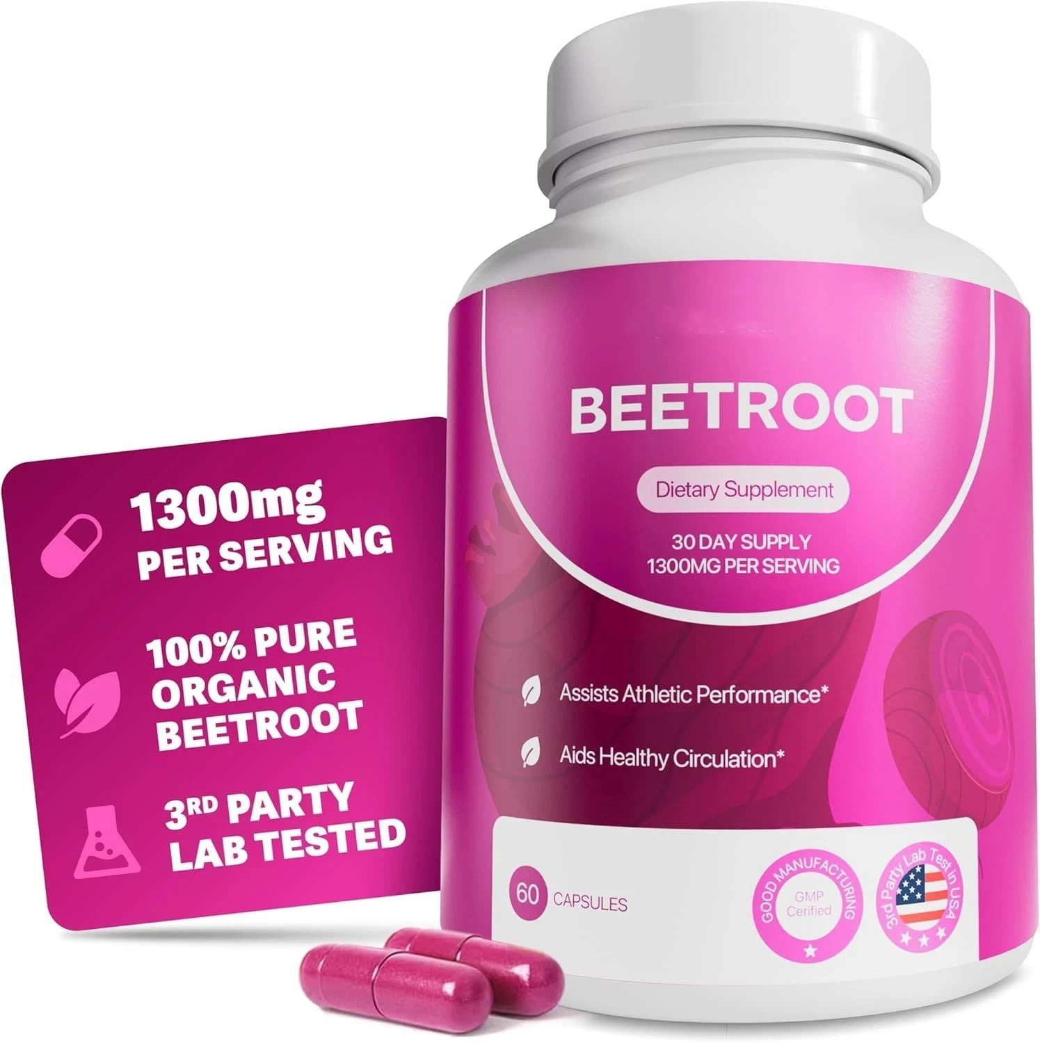 Rosabella Organic Beet Root Natural Energy Boost Blood Pressure