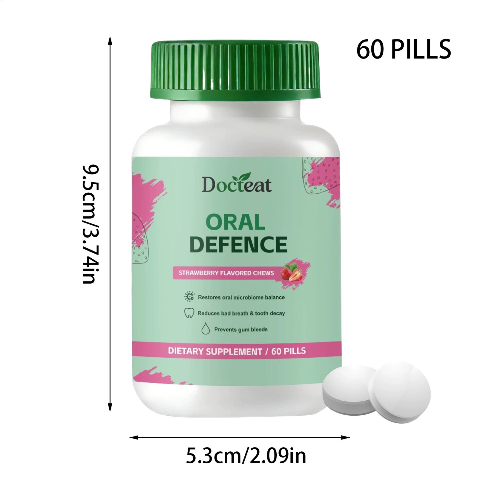 for Defence – Oral Probiotics Supplement Oral Fresh Breath, Teeth