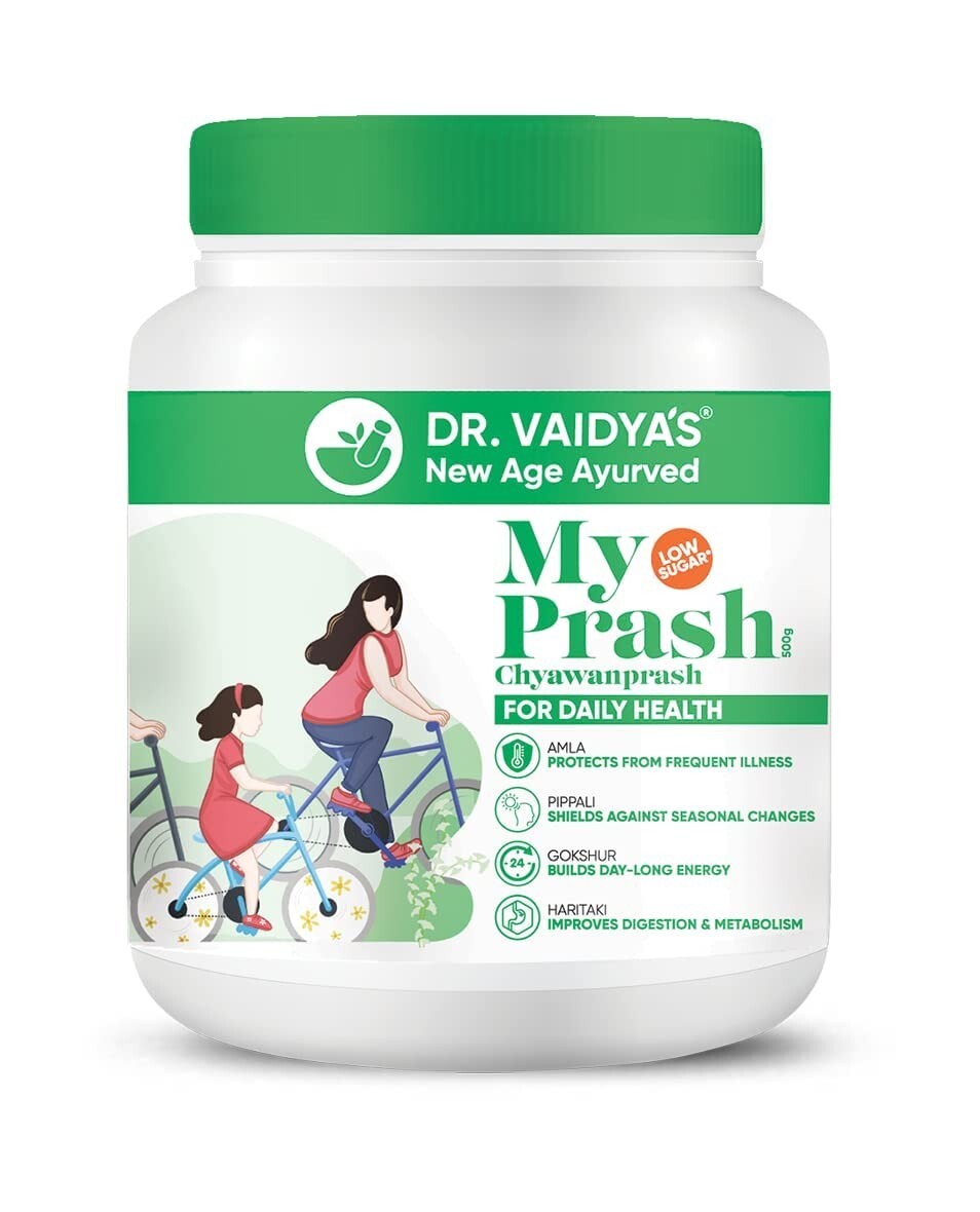 DR. VAIDYA’S My Prash Chyawanprash for Daily Health, Immunity Booster, (500 gm)