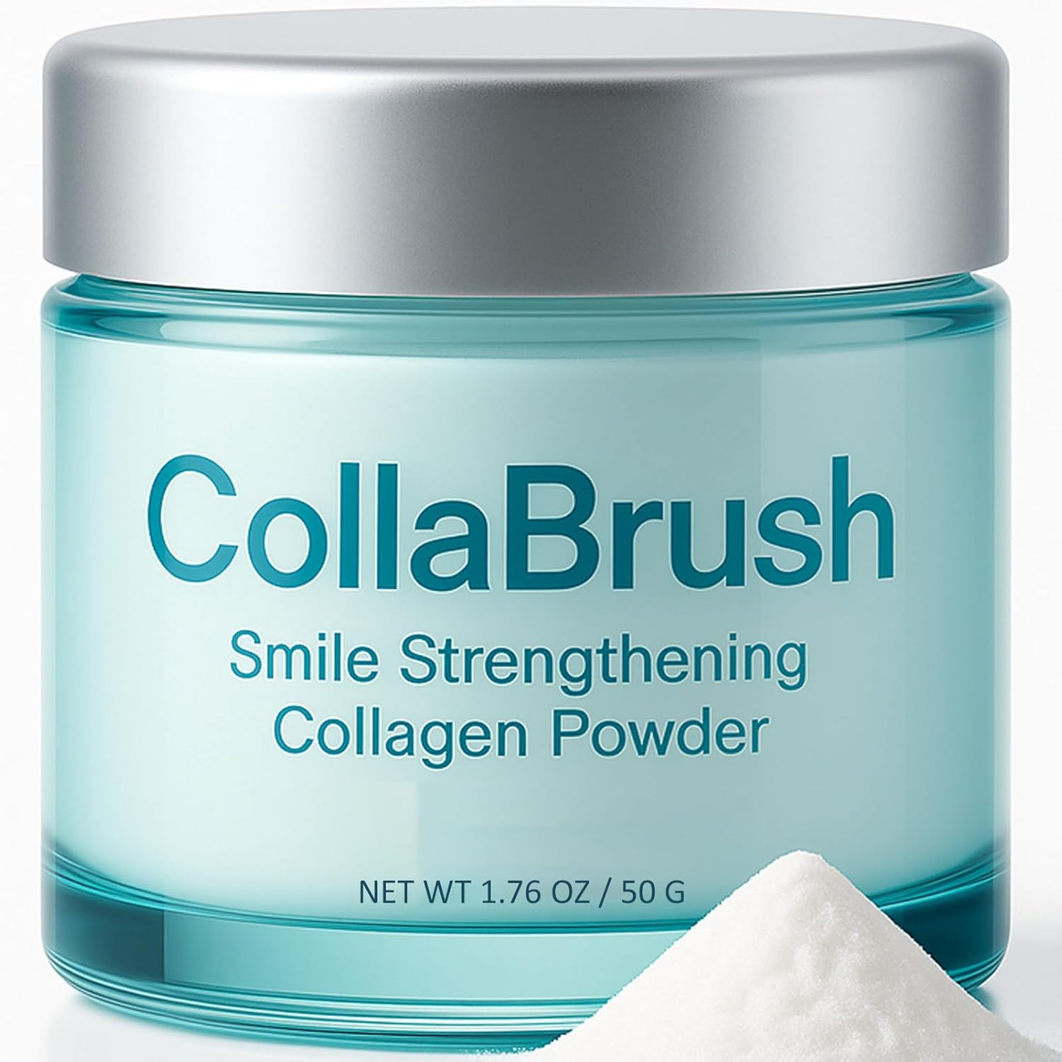 Collabrush Collagen Tooth Powder Nano Hydroxyapatite Gum & Enamel Care 1.76oz