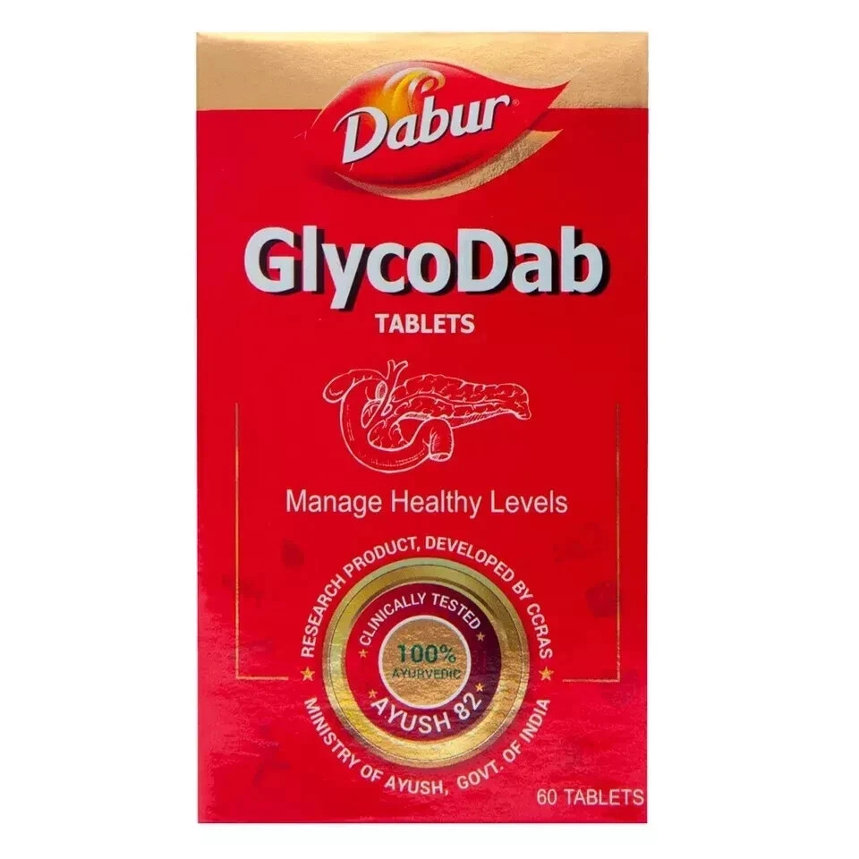 “Glycodab – 60 Tabs for Blood Sugar Control & Metabolism | Buy 2 Get 1 Free!”