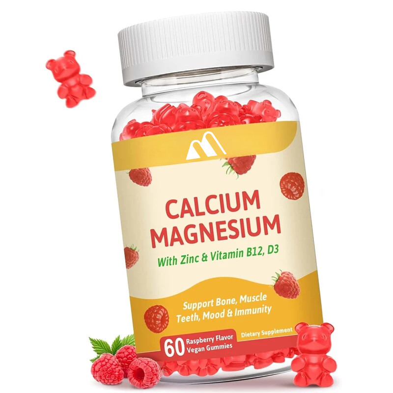 Calcium Gummies Male and Female Calcium Supplements 60 Gummies