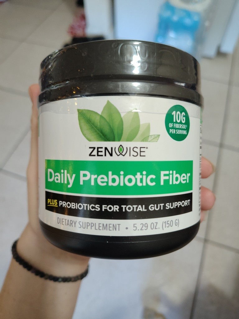 Zenwise Daily Prebiotic Fiber 10g Fiber per Serving Probiotics Gut Health 5.29oz
