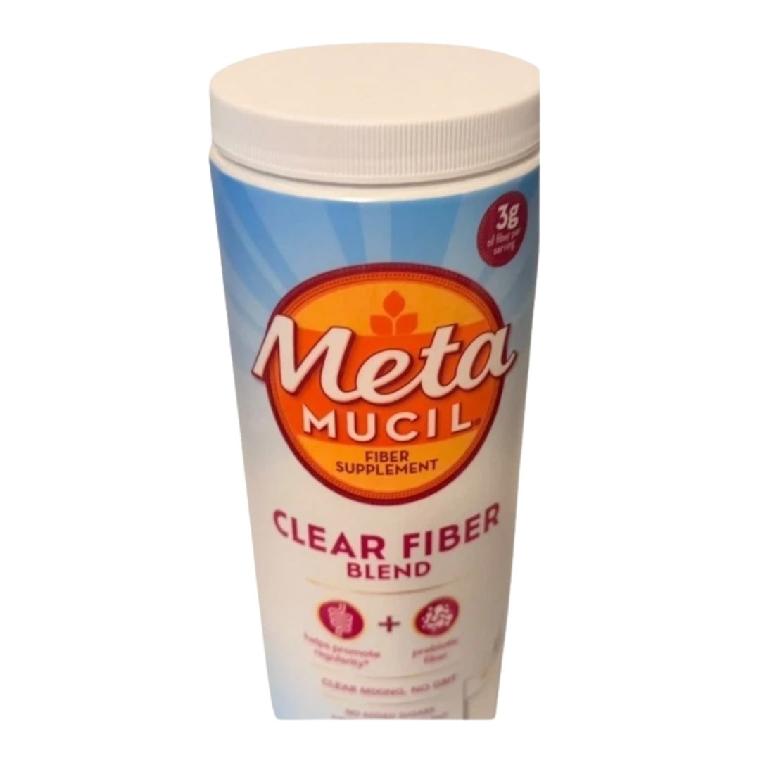 Metamucil Clear Fiber Blend Prebiotic Fiber Supplement 75 Servings Exp 02/28