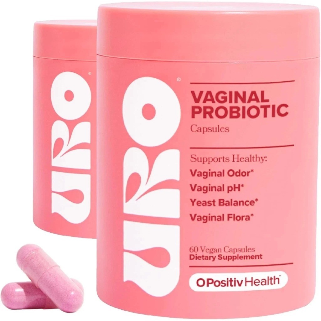 2PACK URO O Positiv Probiotic Prebiotic Blend Daily Supplement for Adult Women