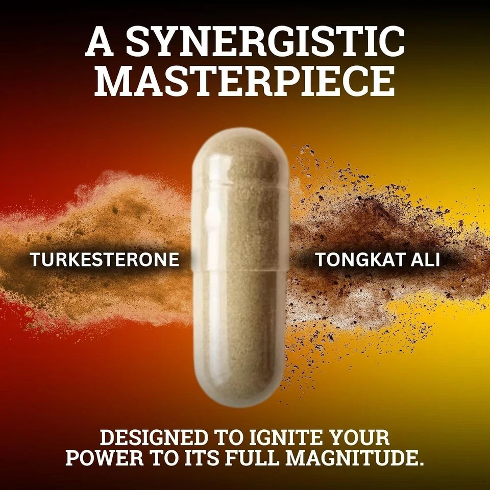 Black Forest Turkesterone Supplement 500mg Capsule (Max Purity 95% Extract)