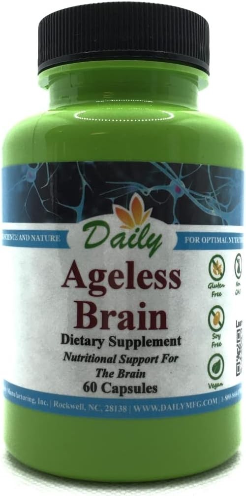 Ageless Brain Supplement: Methylfolate & B12 for Ultimate Brain Support