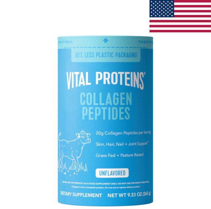 Vital Proteins Collagen Peptides Powder Unflavored 9.33 oz Hair Skin Nails