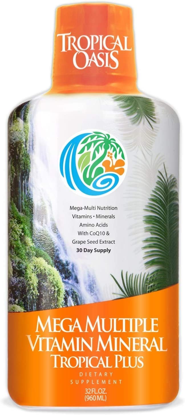 Liquid Multivitamin and Mineral Supplement 85 Vitamins 32oz 32 Servings 33460