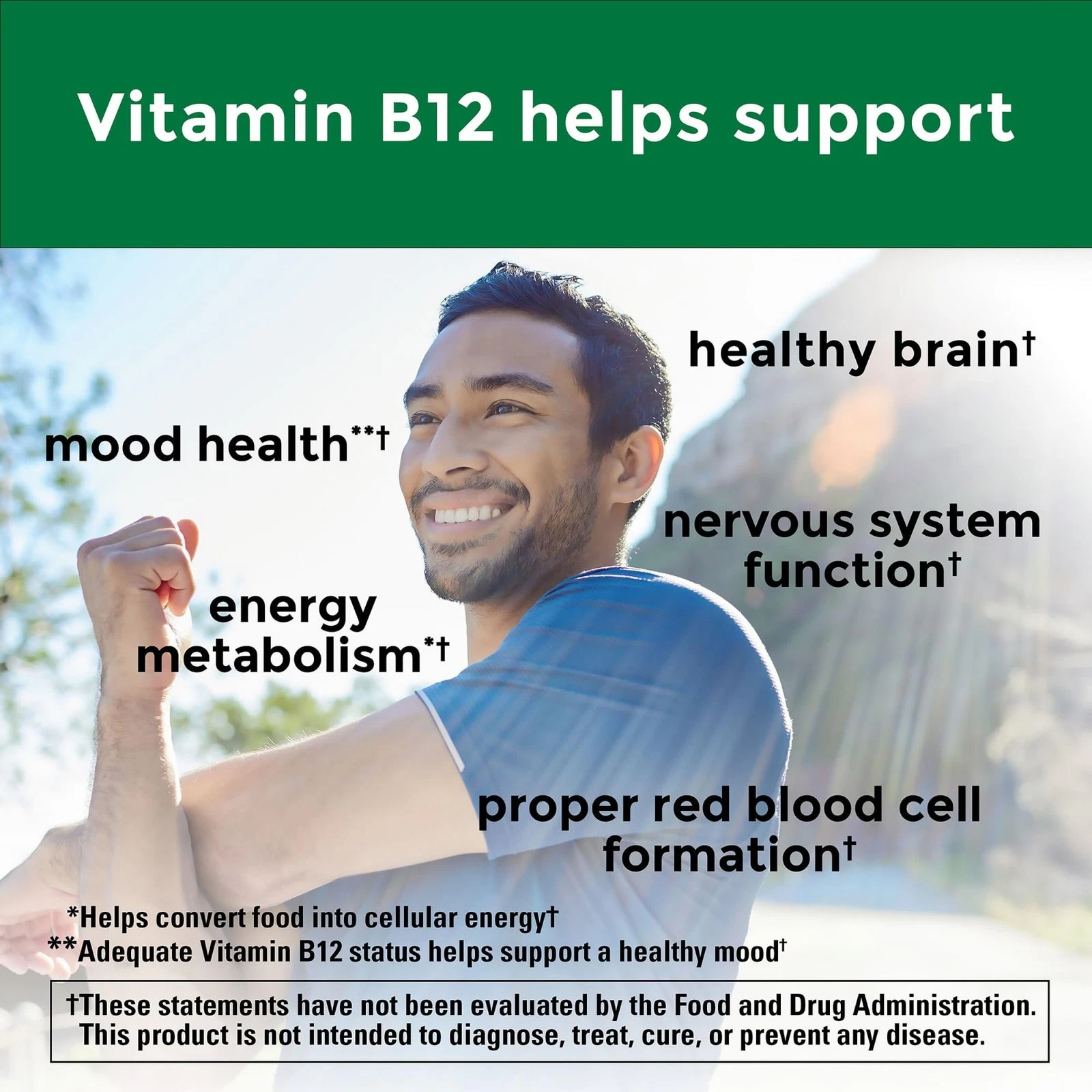 Nature Made Maximum Strength Vitamin B12 5000 Mcg, Energy Metabolism Support