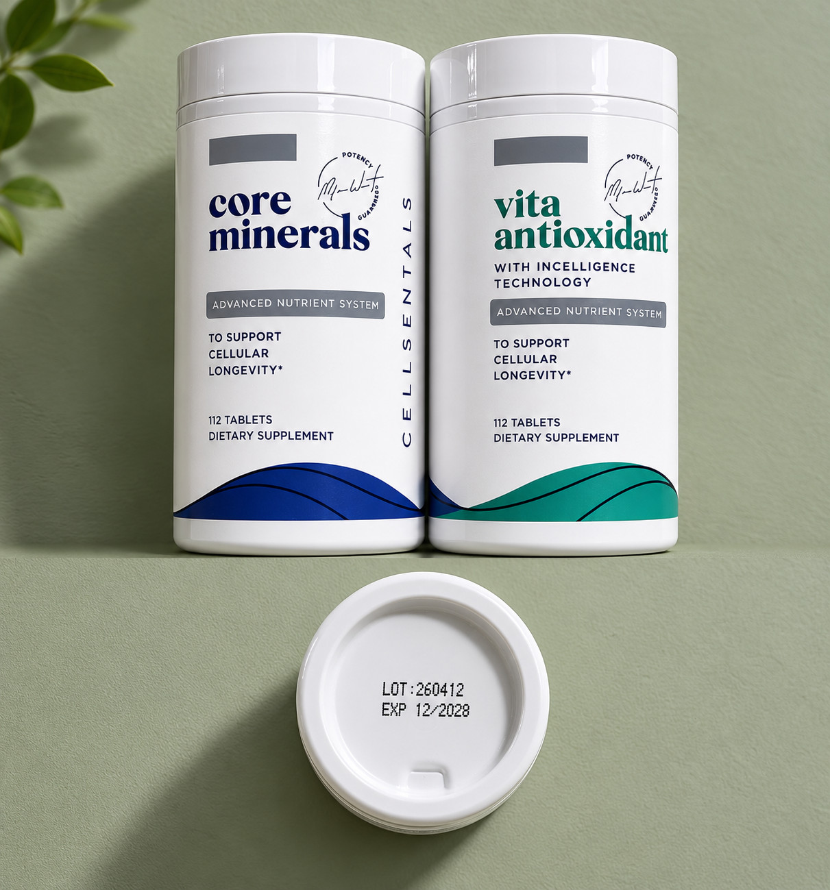 USANA CellSentials Vita Antioxidant + Core Minerals Latest Formula Exp 12/28
