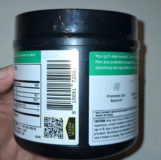 Zenwise Daily Prebiotic Fiber 10g Fiber per Serving Probiotics Gut Health 5.29oz