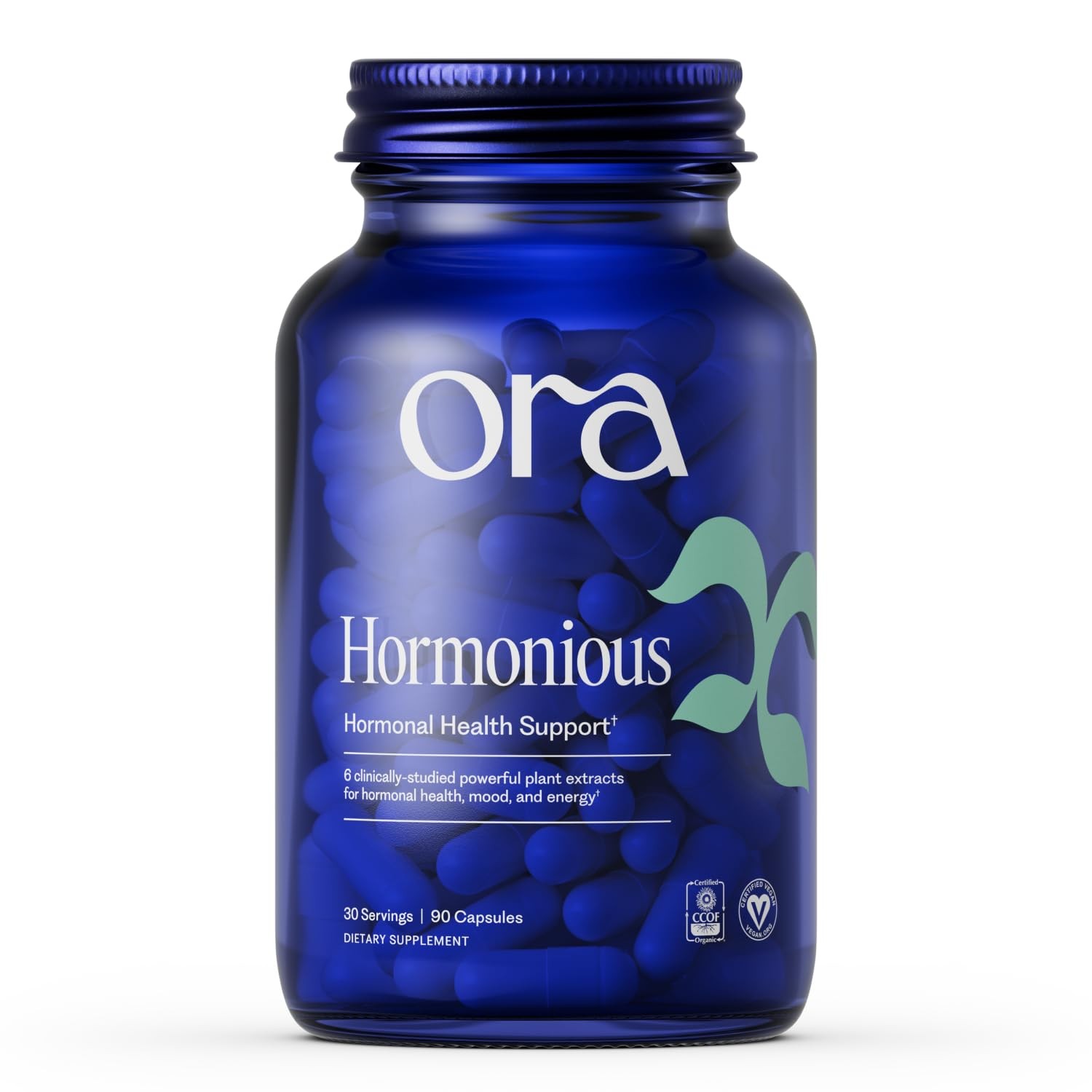 Ora Organic Natural Hormone Balance Supplement & Hormonal Acne Relief for Wom…