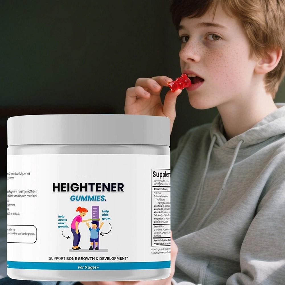 Fresh Heightener Gummies – 60caps Natural Height Growth For Kids,Teens HO T