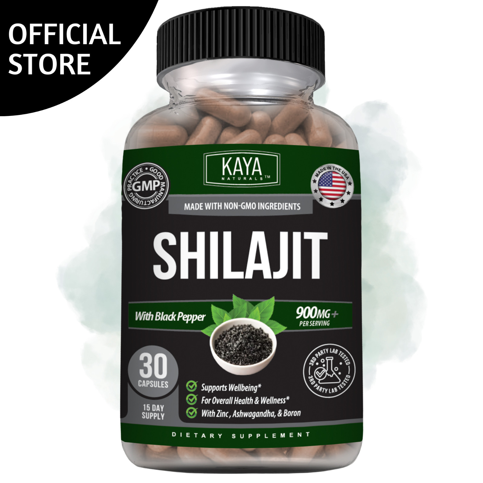 Shilajit Supplement Supports Energy, Stamina, Focus, Strength Boost