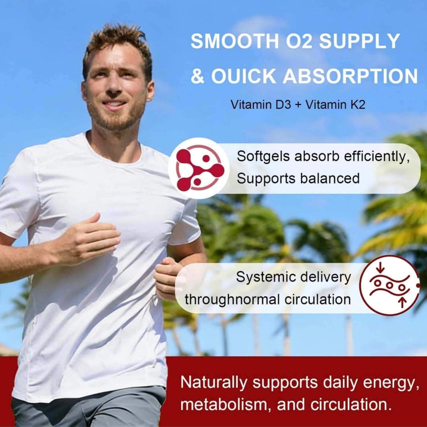 Natural Capsaicin Softgels,auri Cayenne Pepper softgels， with Vitamin E, D3+K2