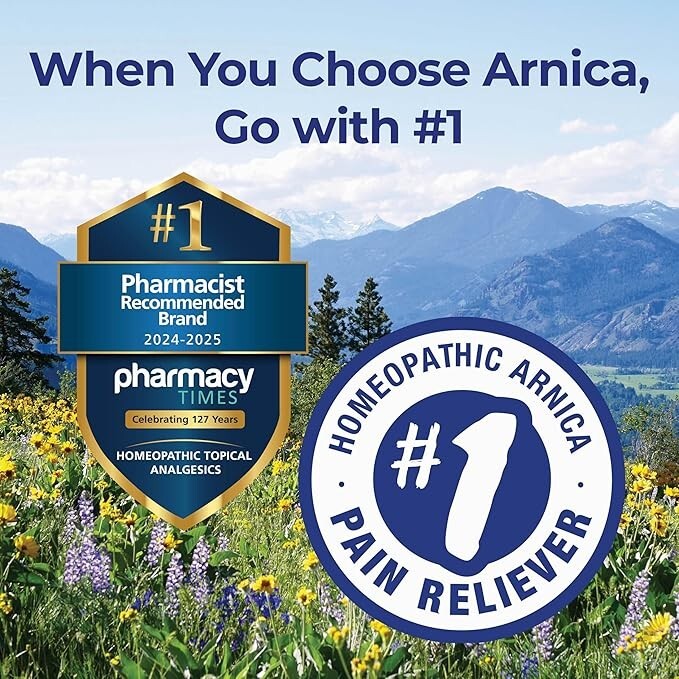 Boiron Arnicare Gel for Soothing Relief of Joint Pain, Muscle Pain – 2.6 oz