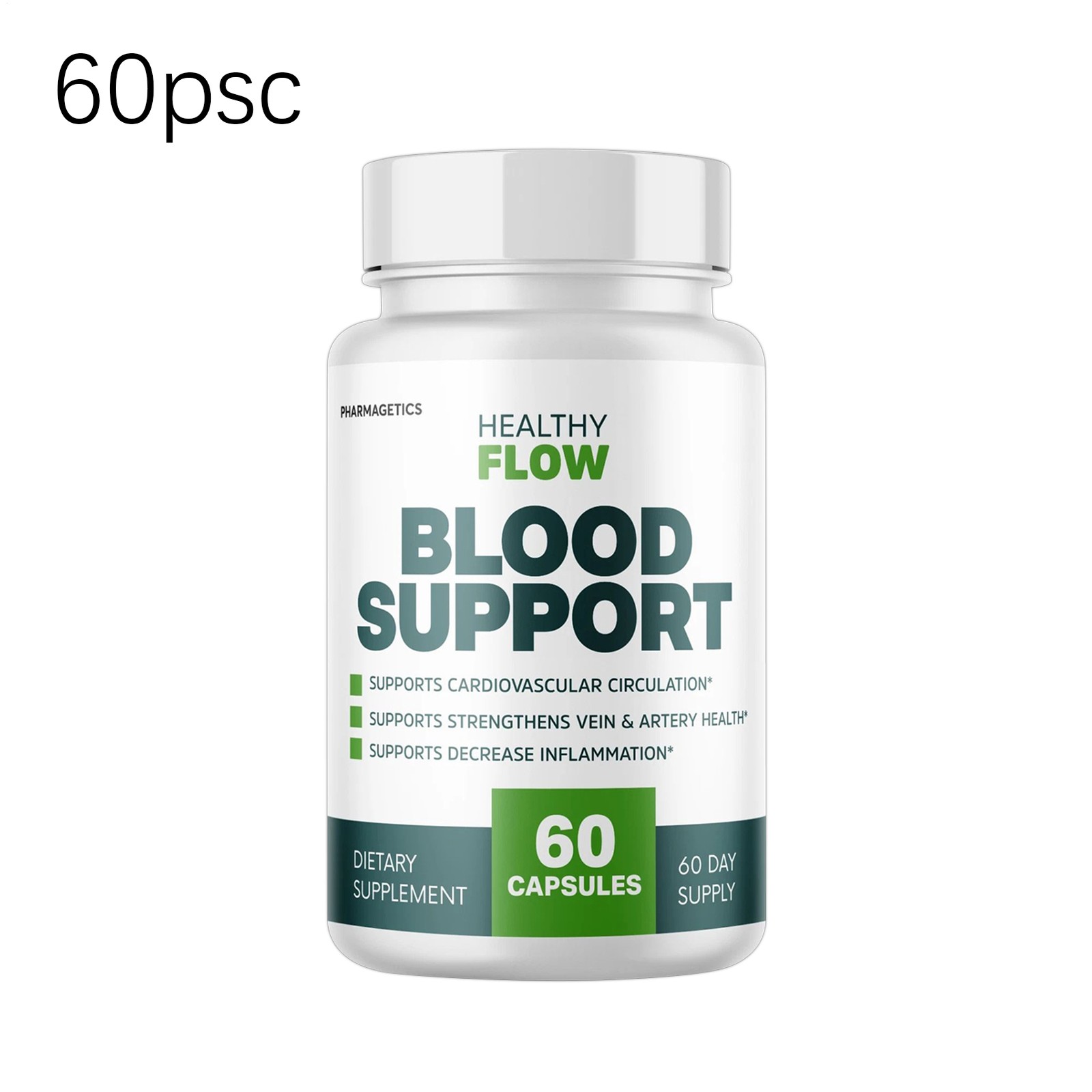 Healthy Flow Blood Support, Cardiovascular Circulation – 60 Genuine Capsules