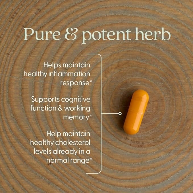 New Chapter Turmeric Force Heart & Brain Support 60 Capsules Exp. 02/2028+