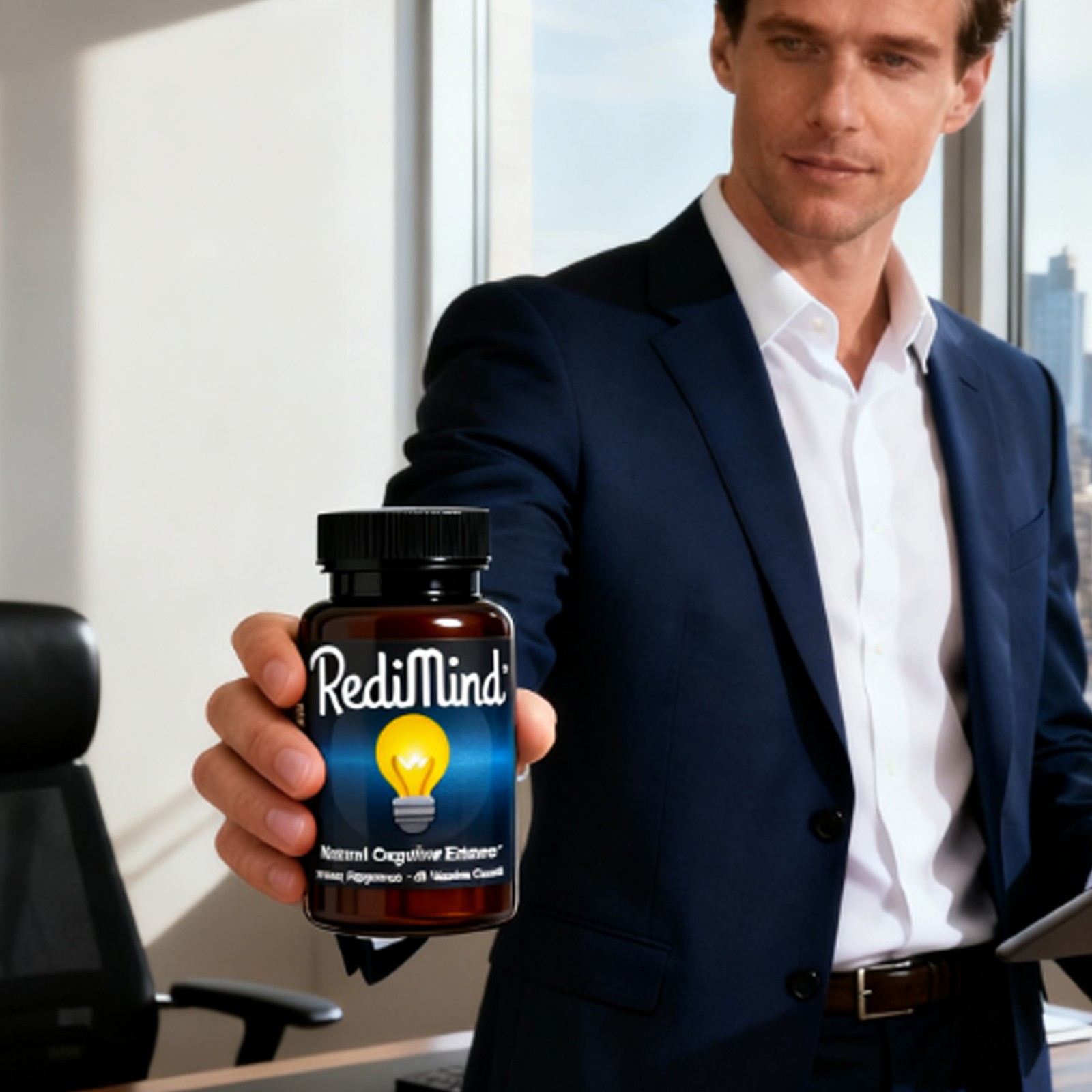 2 PACK RediMind Organic Cognitive Enhancer 60 Caps-Focus-Memory-Brain Health