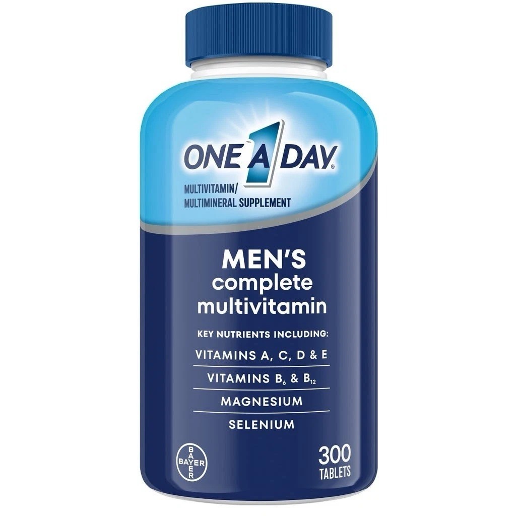 ✳️🔥 One A Day Men’s Complete Multivitamin 300 Tablets Energy Immune Heart ✳️🔥