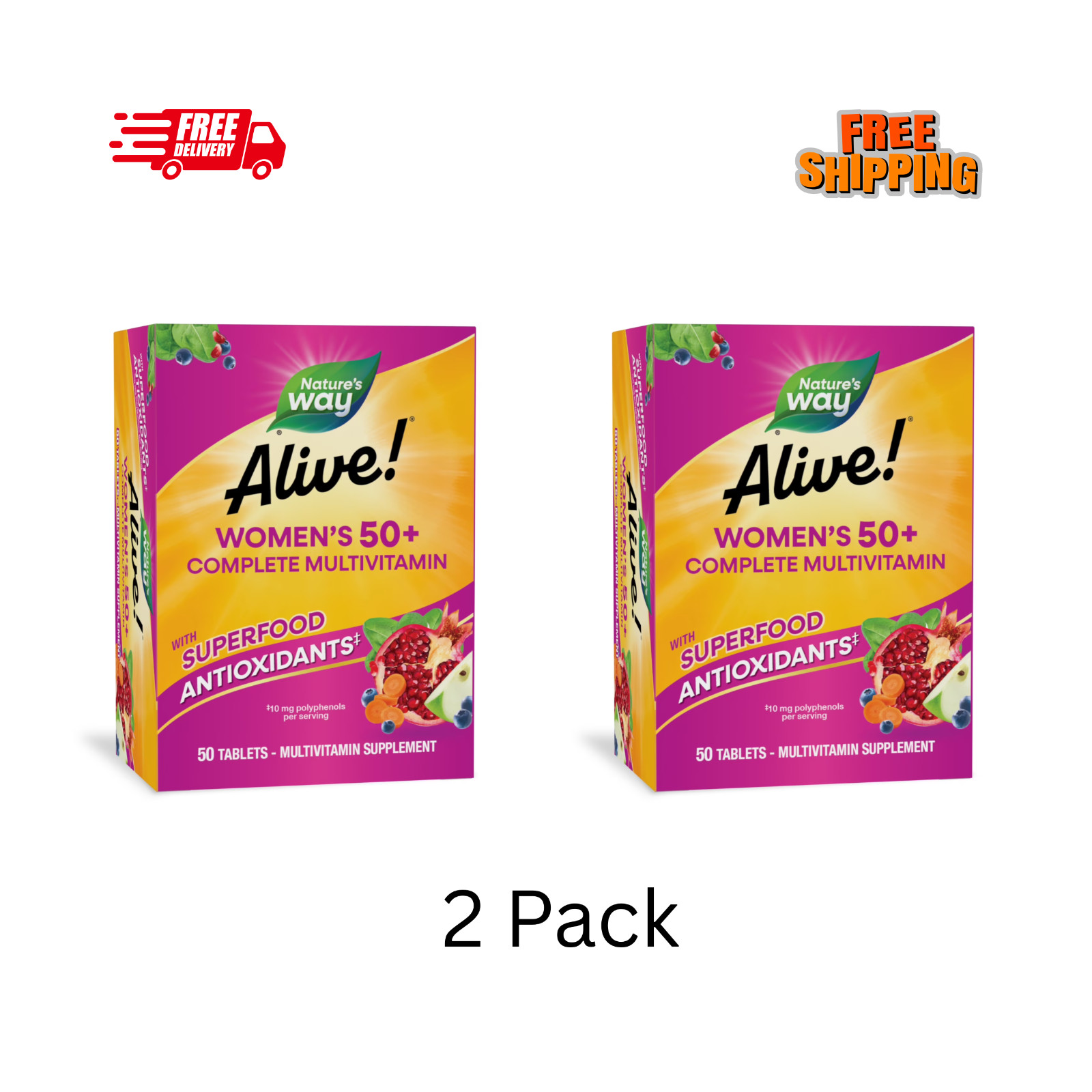 Nature’s Way Alive! Women’s 50+ (2 Pack)