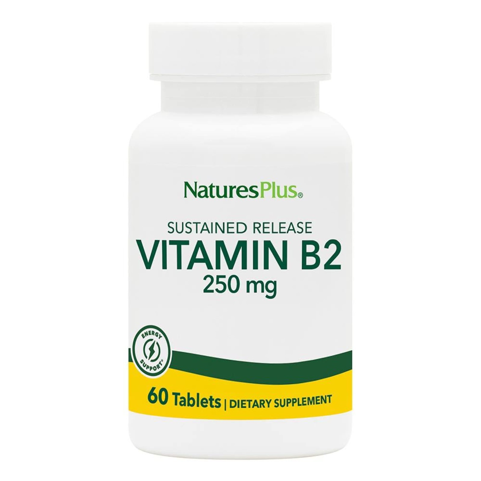 Vitamin B2 250mg – 60 Sustained Release Tablets for Energy, Immune & Skin Health