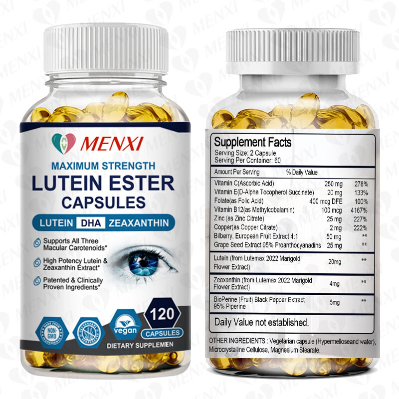 （2Packs） Eye Health Vitamins & Mineral Supplement, Contains Lutein & Zeaxanthin