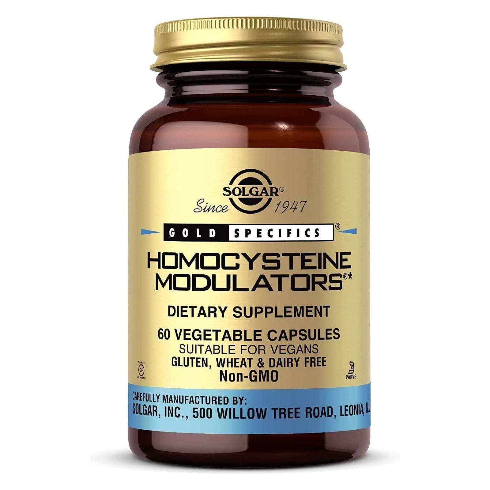 Solgar Homocysteine Modulators* 120 Vegetable Capsules