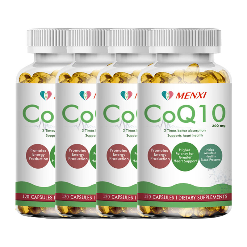 Coenzyme Q-10 300mg Antioxidant, Heart Health Support, Increase Energy & Stamina