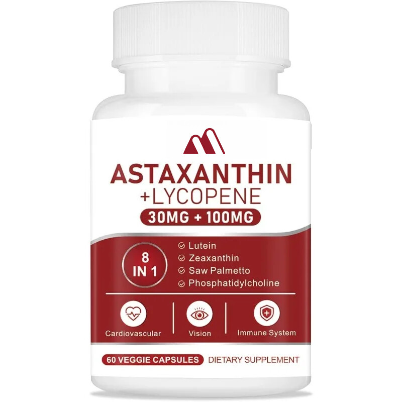 Astaxanthin and Lycopene Capsule 60 Capsules