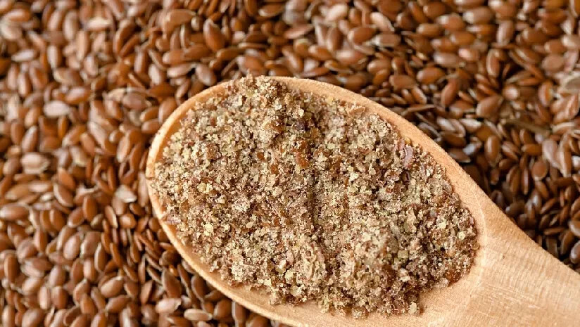 Brown Flax Seed Powder Omega-3 NON GMO 100% Pure Flaxseed Ground Flour