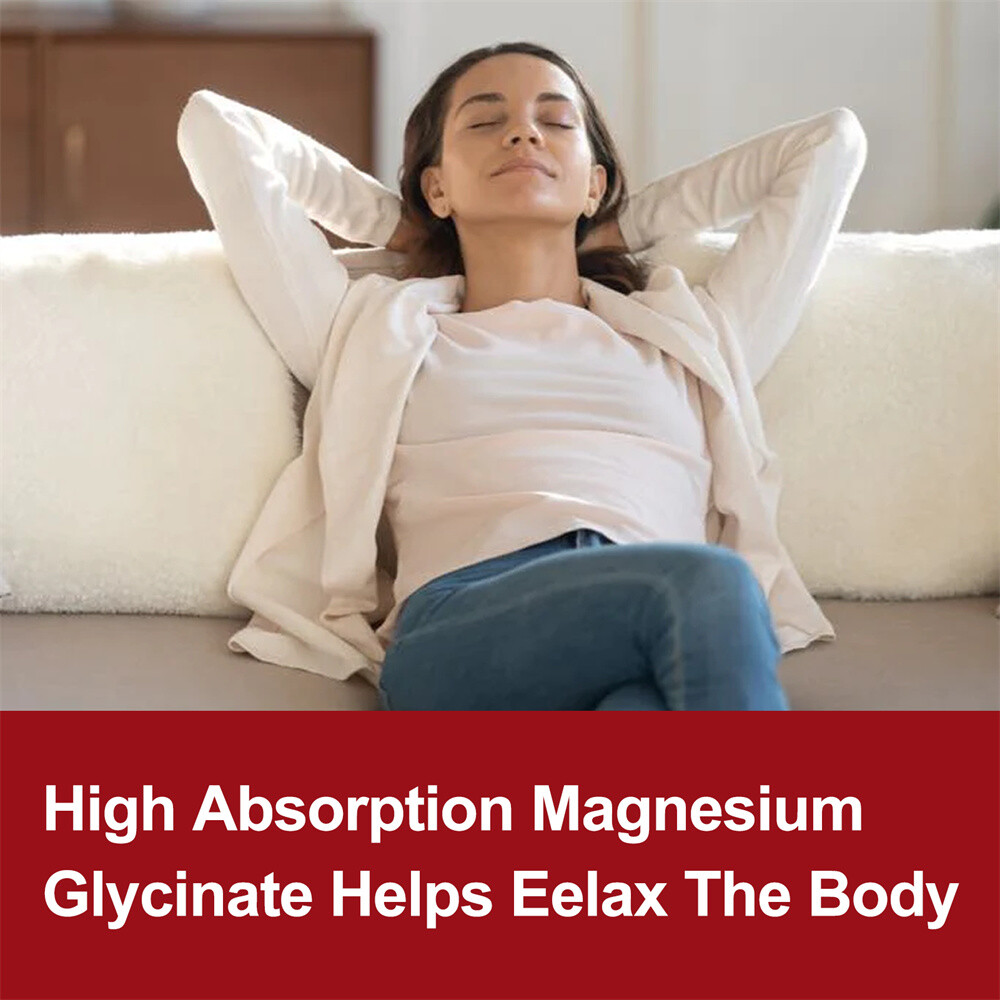 Magnesium Glycinate Gummies 400Mg For Bone, Heart, Muscle, Nervous System Health