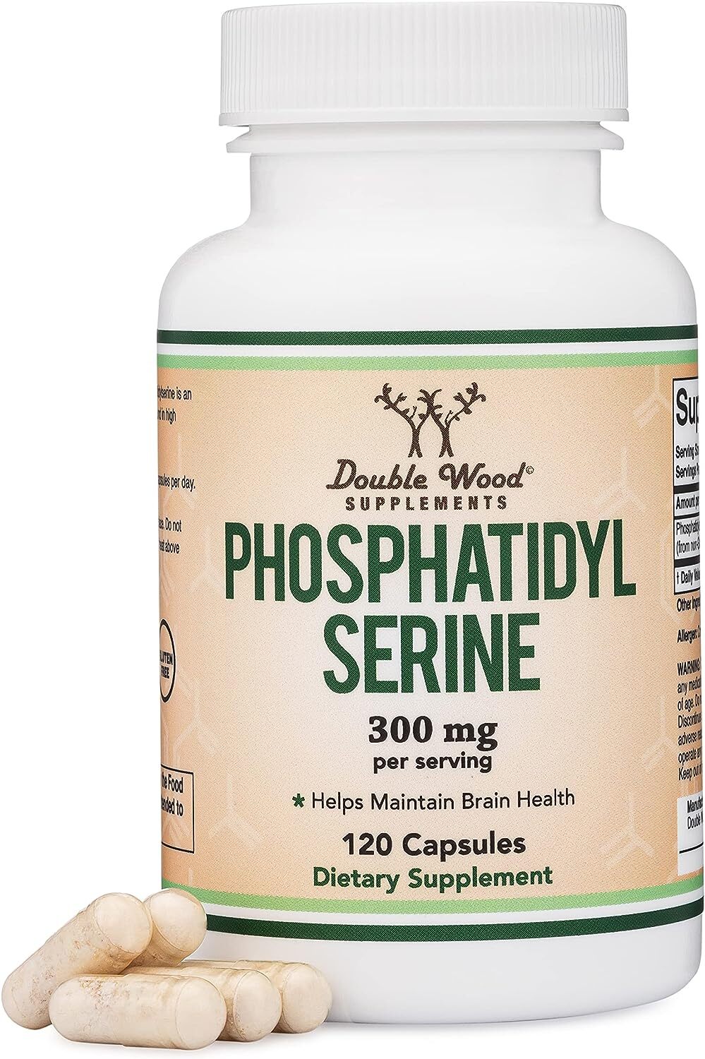 Suplemento De Fosfatidilserina 300 Mg Por Porcion, Fabricado En Los Ee. Uu.,…