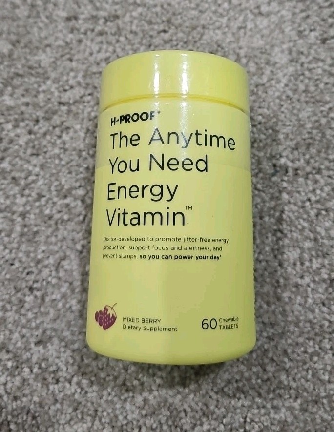 The Anytime You Need Energy Vitamin for Sustained Energy, Focus & Alertness w…