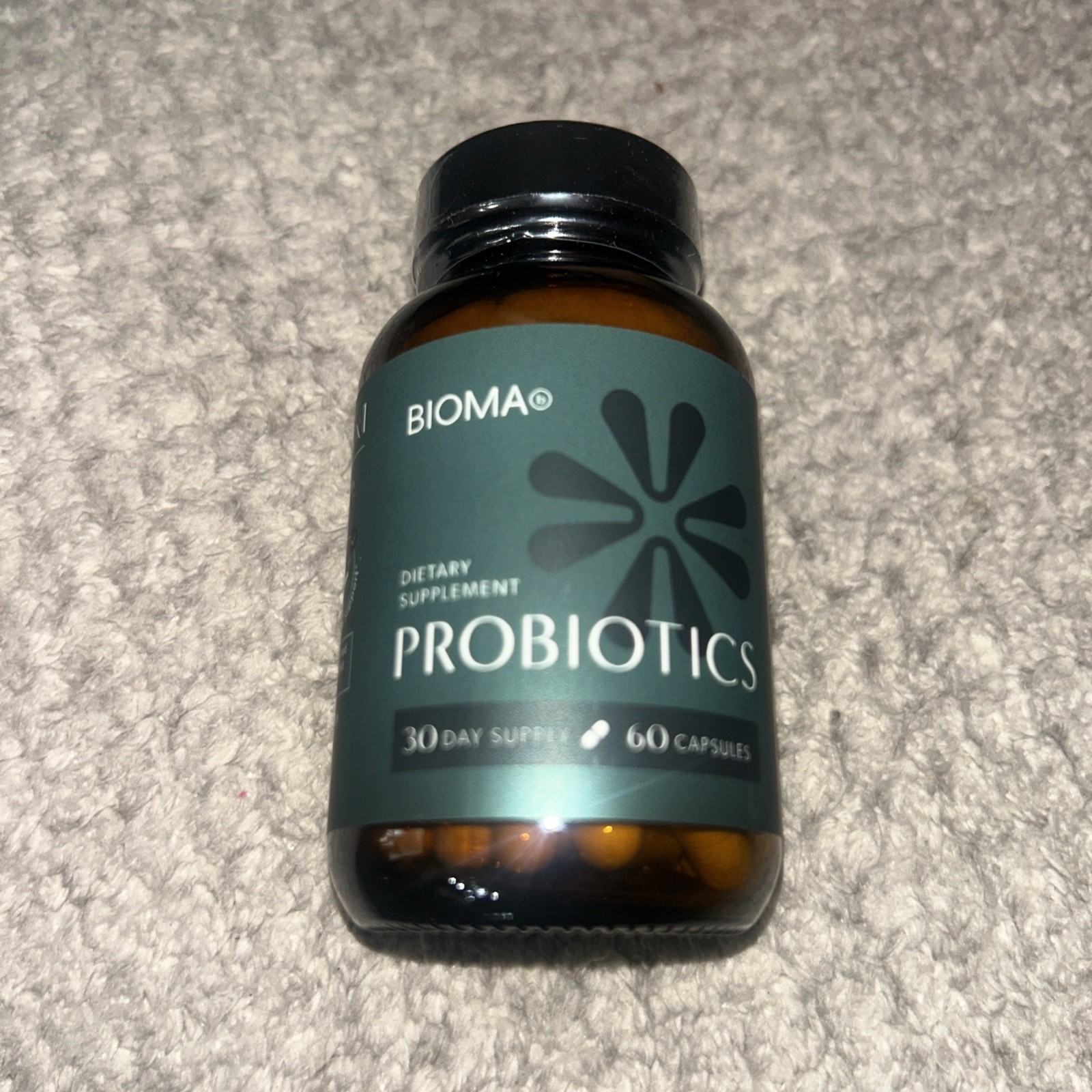 Bioma Probiotics for Digestive Health 3-in-1 Gut Health Formula 60 Capsules 5/26