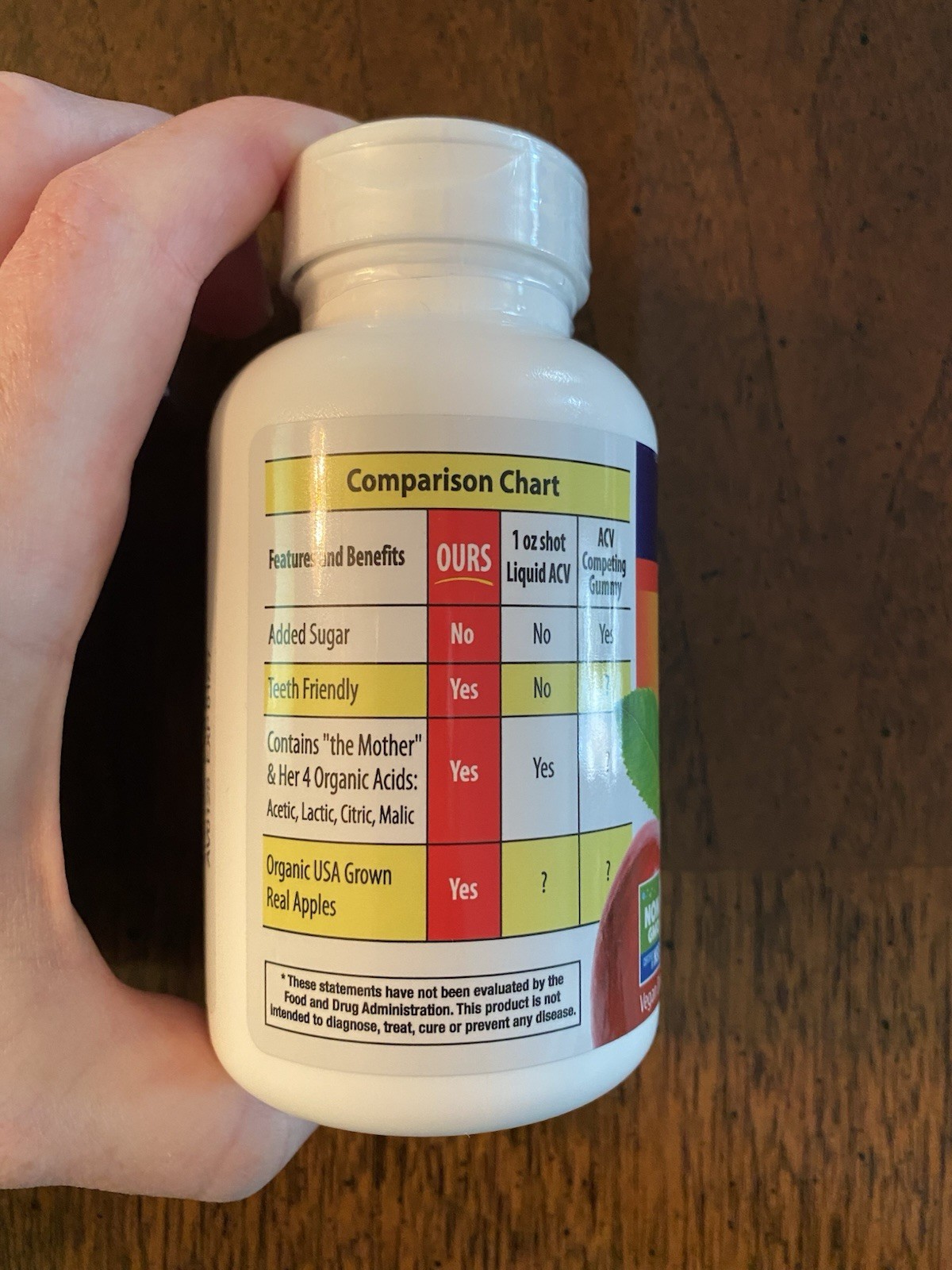 Apple Cider Vinegar Capsules, by Enzymedica, 120 ct., NEW, SEALED