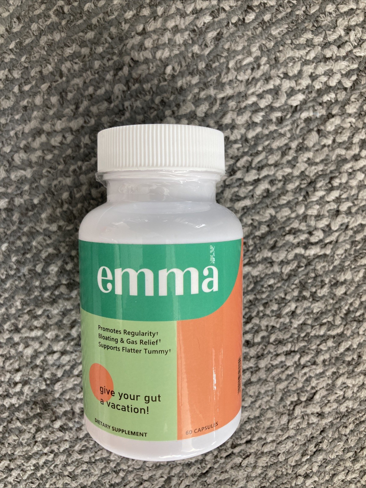 Emma Gut Health Doctors Endorsed Supplement 60 Capsules -Relief from Gas