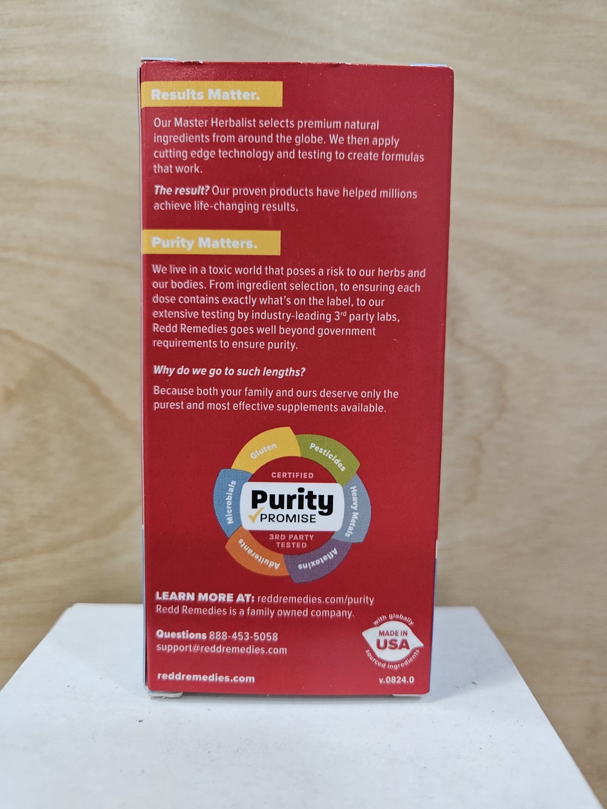 Redd Remedies Gouch! Tart Cherry & Quercetin 60 Vegan Capsules Exp 06/2028 Uric